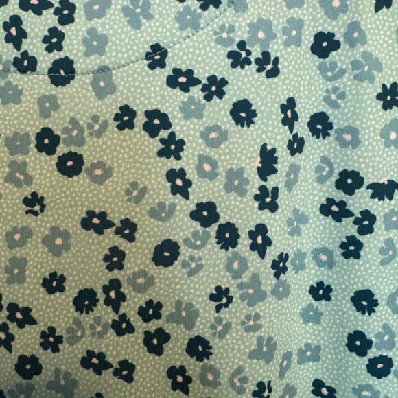 NWT Bad Birdie Men's core performance polo with flower pattern - Picture 5 of 6